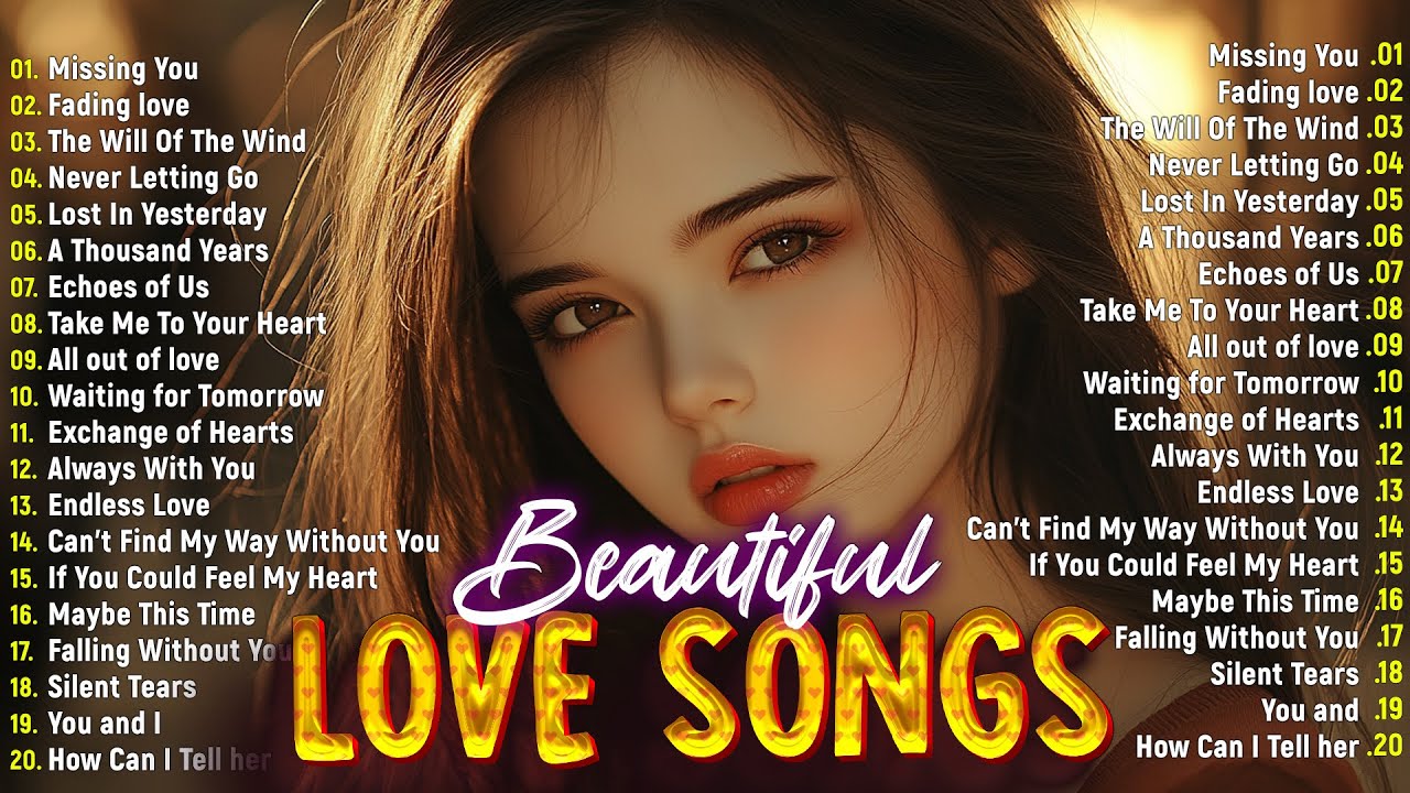 Love songs New 2025💘 Some beautiful love songs 💗Love Songs and Romantic Songs