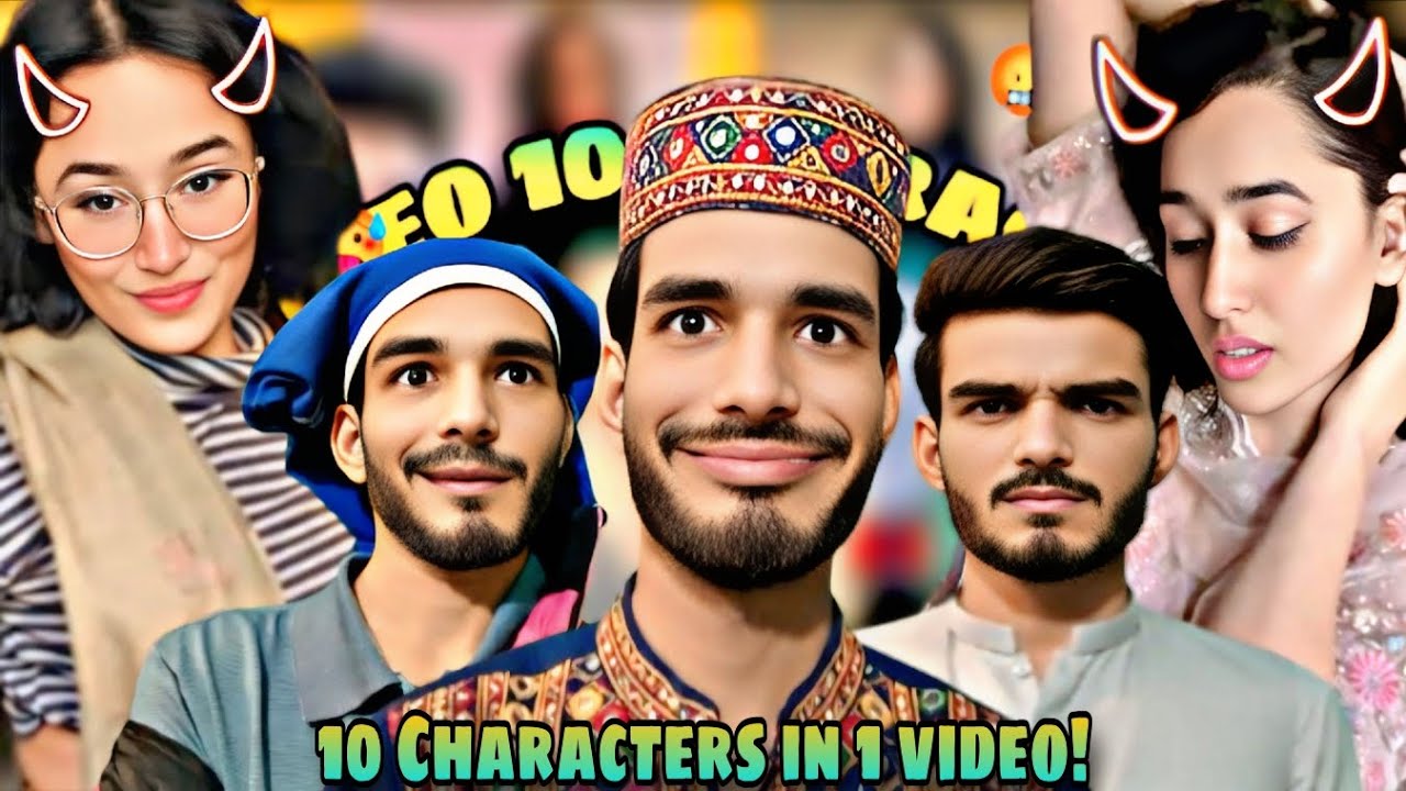 1 VIDEO = 10 CHARACTERS || KAJAL PANDEY ROAST 