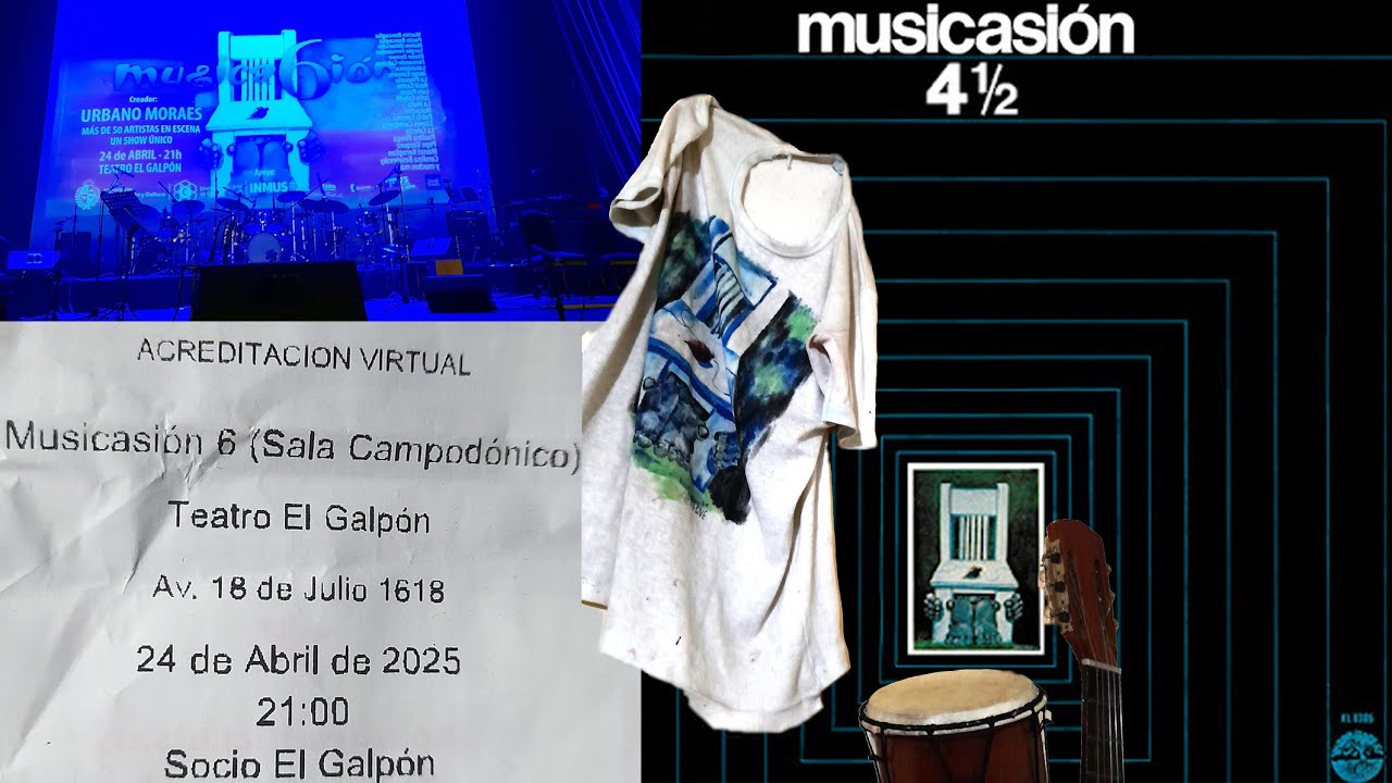 Musicación 6 - 24/05/25 - Teatro El Galpón - Julio A. López