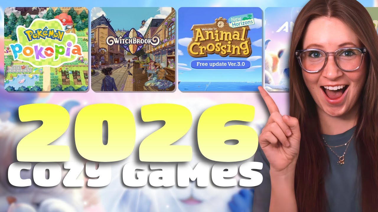 My MOST ANTICIPATED cozy games of 2026!