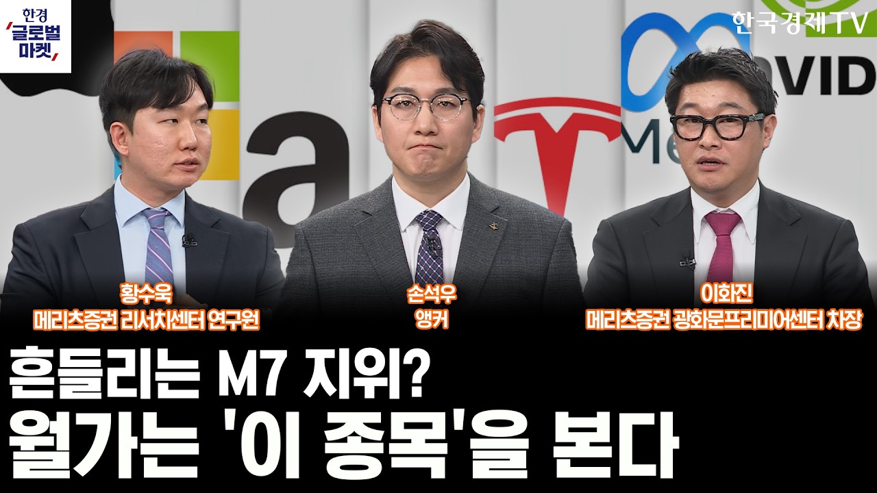 흔들리는 M7 지위? 월가는 '이 종목'을 본다ㅣ다시 관세 장세 진입한 美증시…섹터 유불리 셈법은ㅣ손석우ㅣ황수욱ㅣ이화진