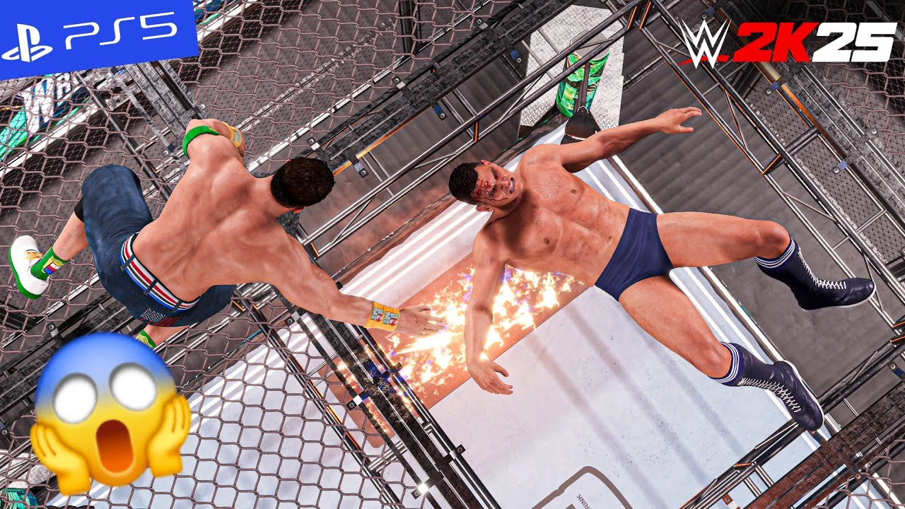 WWE 2k25 - Джон Сина против Гюнтера - Матч 