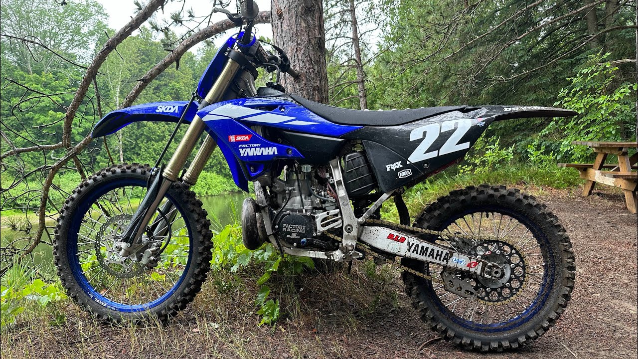 Cruising some trails - YZ250