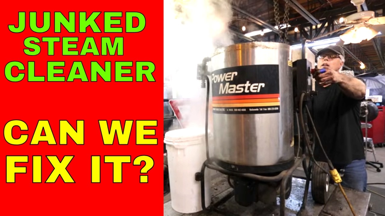 Broken And Forgotten, Commercial Hot Water Pressure Washer
