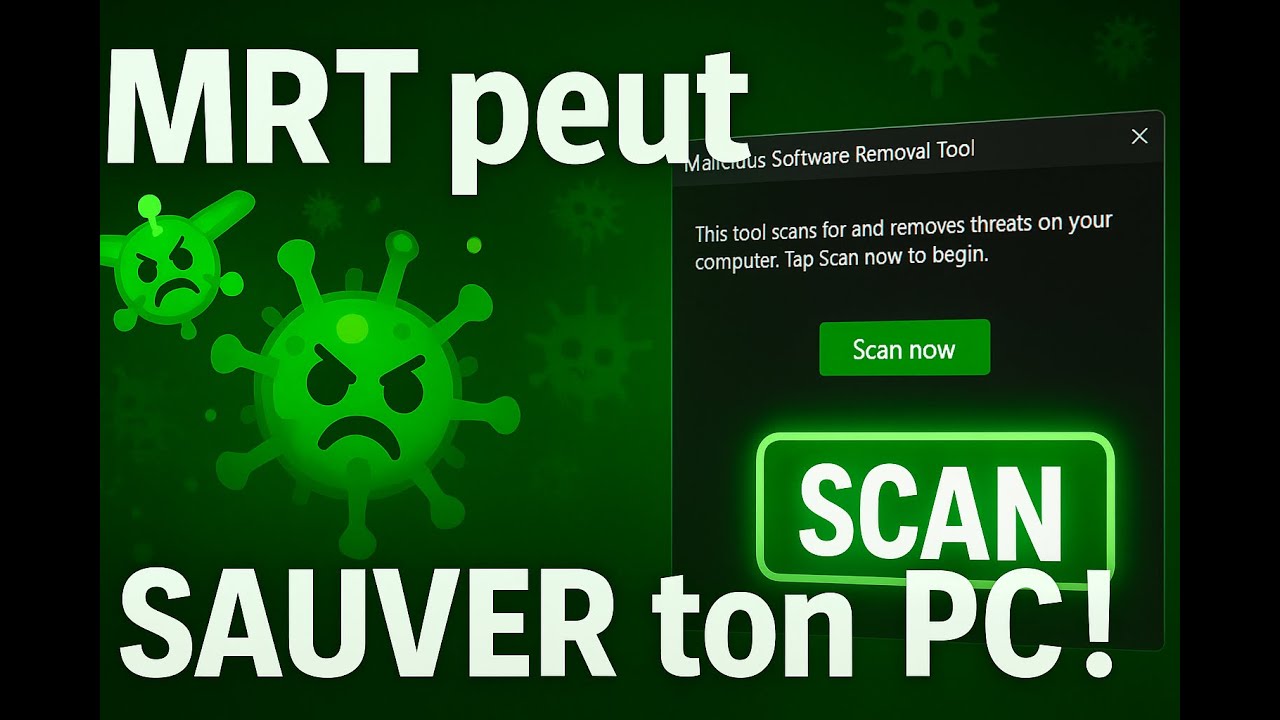Le Scanner Secret de Microsoft que Personne n’utilise… MRT peut sauver ton PC ! 2026