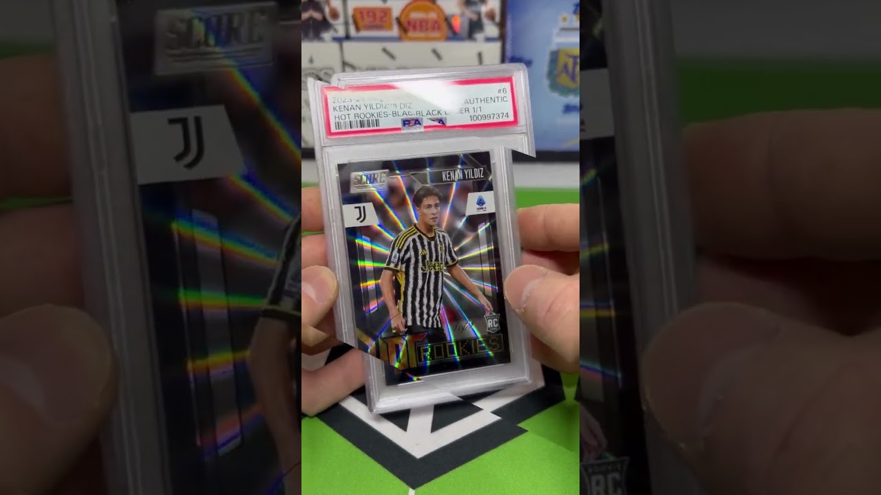 New Youtube Video!! Check it Out!!! #psa #grading #collectors #calcio #collezionismo #yildiz