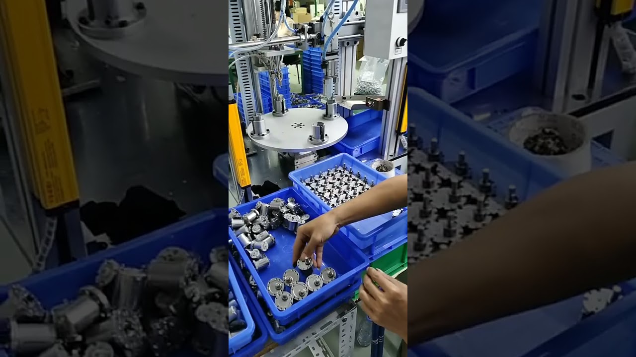 37mm DC Gear Motor production line mabusii.com