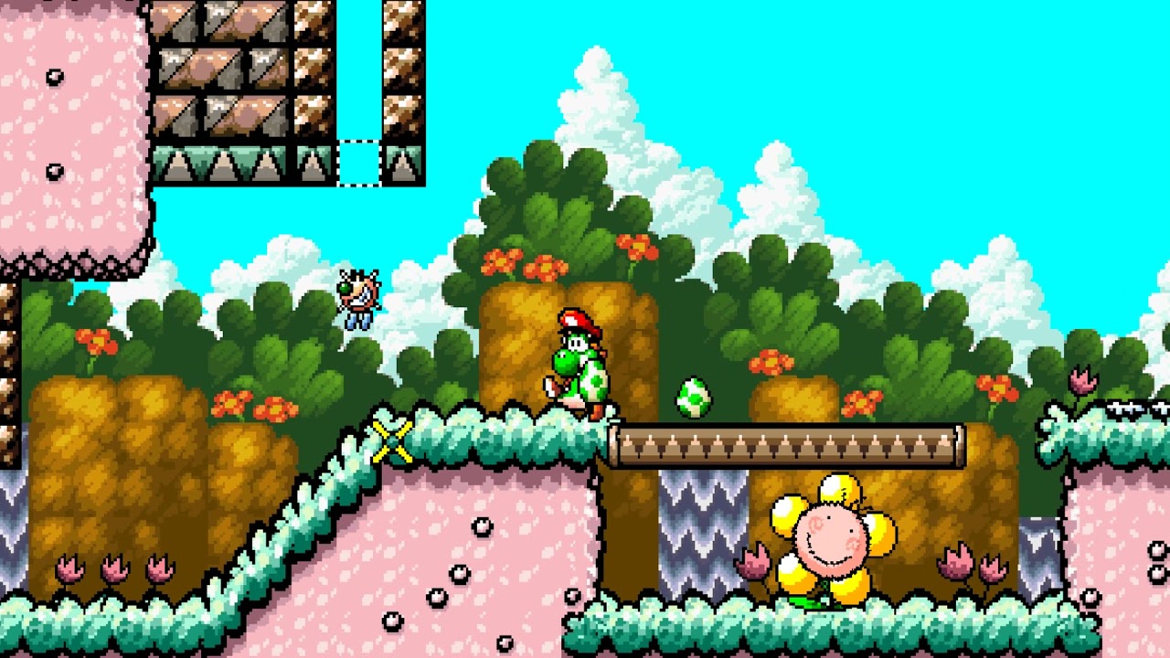 Spiky Springs - Yoshi's Fabrication Station