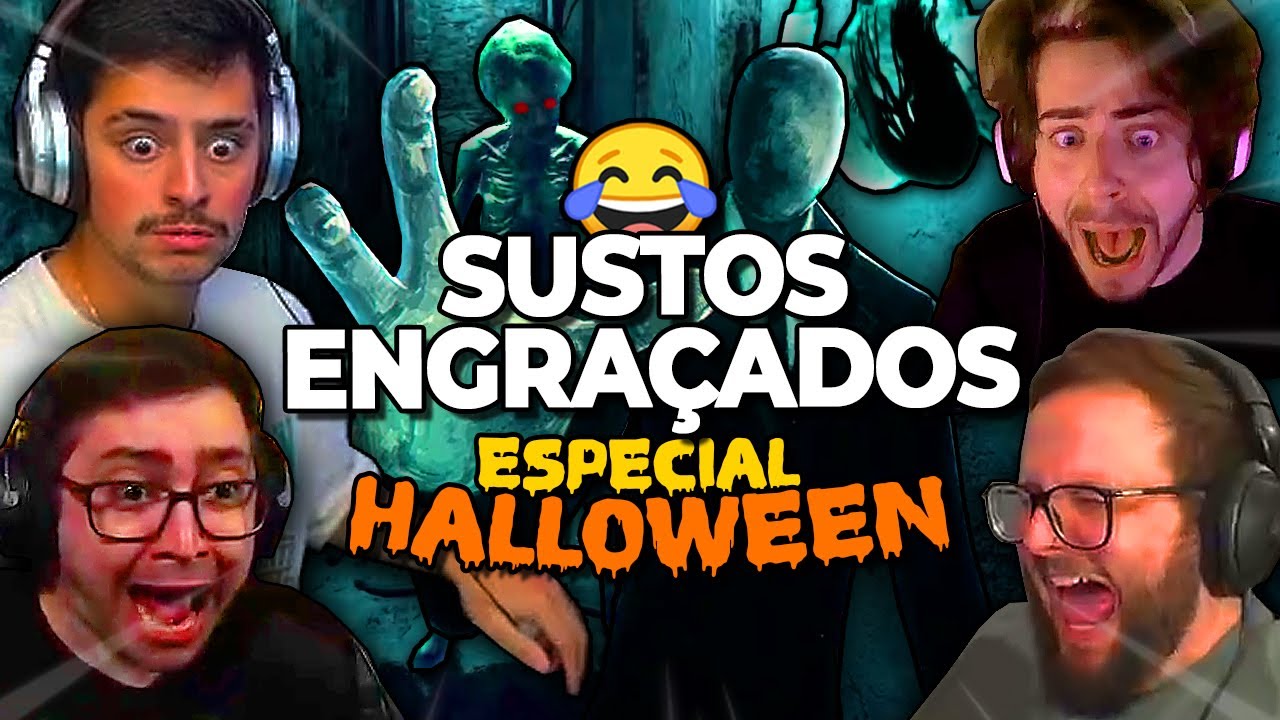SUSTOS ENGRAÇADOS NAS LIVES #06 (ESPECIAL HALLOWEEN) 🎃