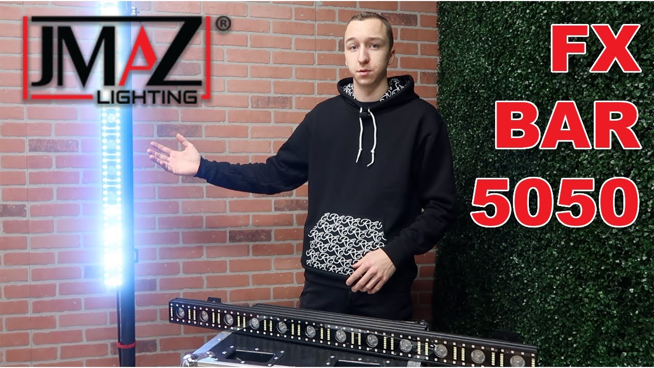 Eye Catching DJ FX Light | Cool 3 in 1 LED Bar | JMAZ Lighting Pixl FX BAR 5050