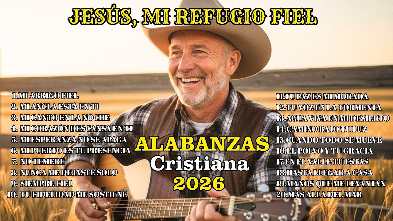 JESÚS, MI REFUGIO FIEL | Música Cristiana para Orar y Descansar en Dios