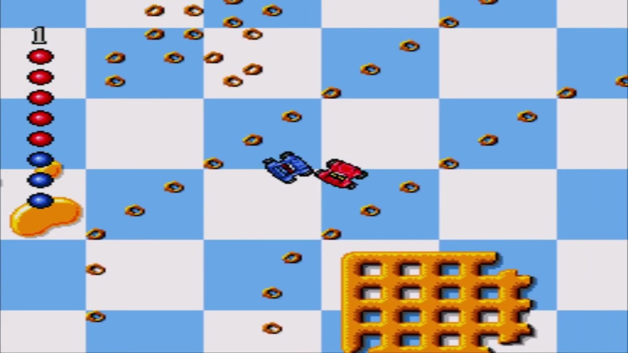 Micro Machines | Gameplay (Sega Megadrive Videogame)