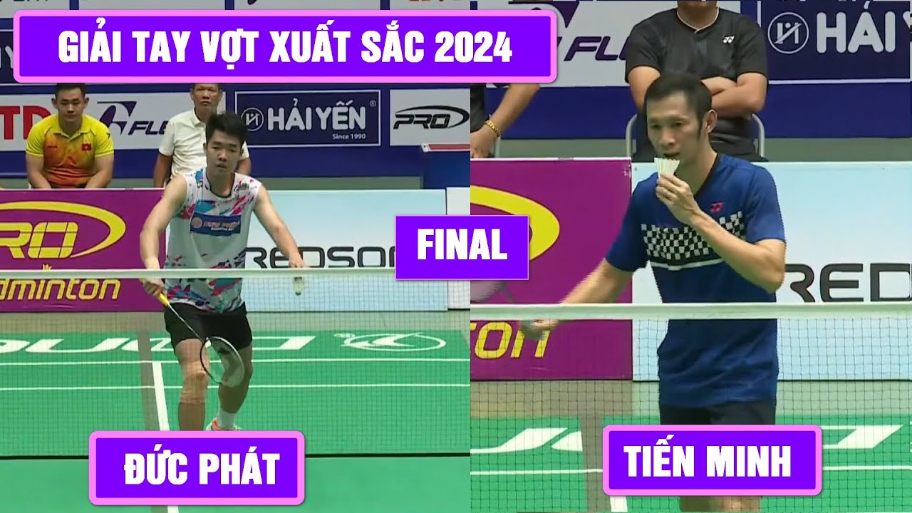 Tiến Minh vs Đức Phát | Chung kết Giải tay vợt xuất sắc 2024