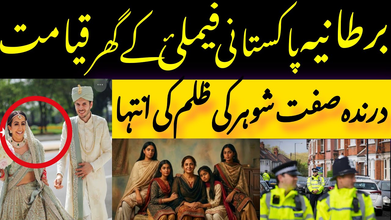 London Pakistani Family Ke Ghar Per Qayamat | Heart Breaking Incedent In Uk British Pakistani Family