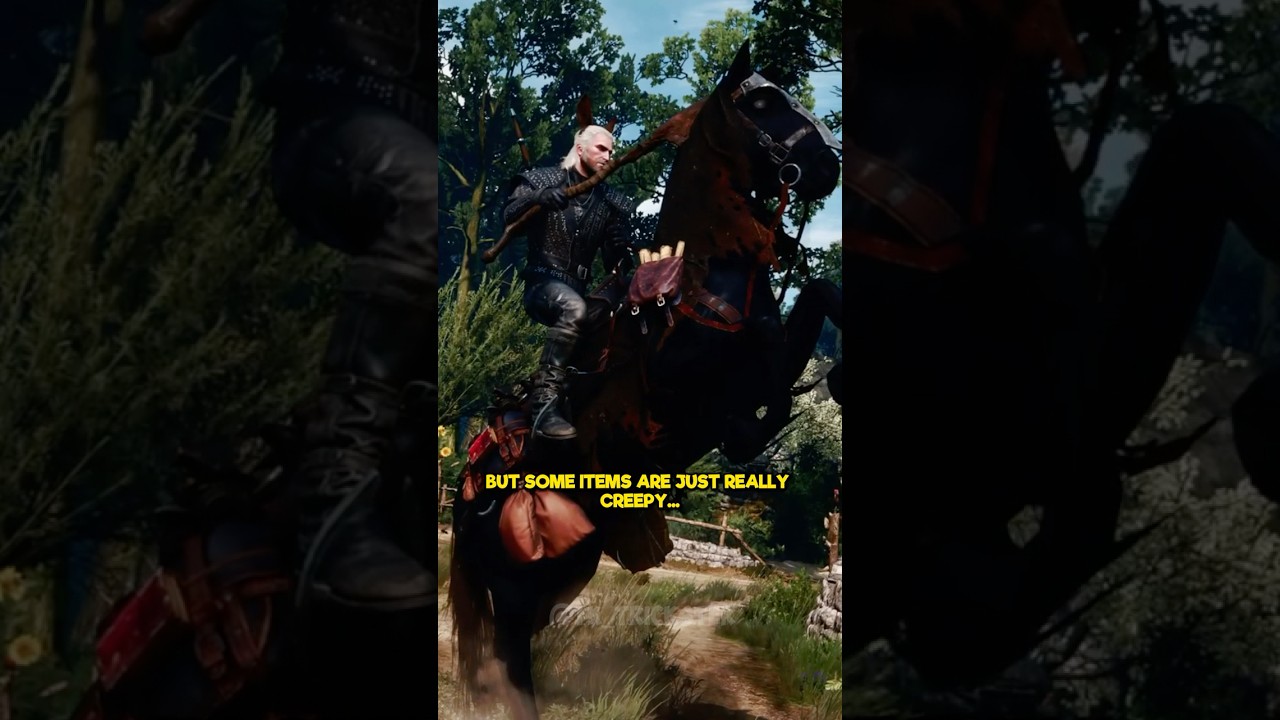 This Rare Item is Absolutely TERRIFYING! #TheWitcher3