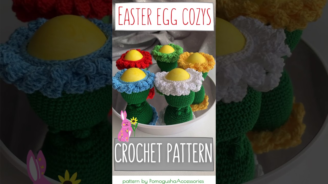 Crochet egg cozy pattern