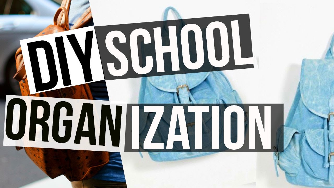 DIY School Organization!