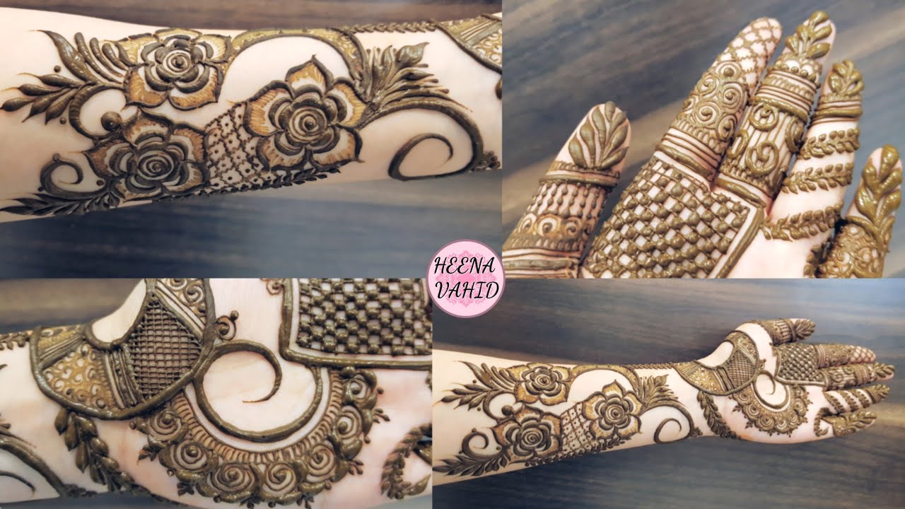 latest Dubai henna design #38 | heena vahid.