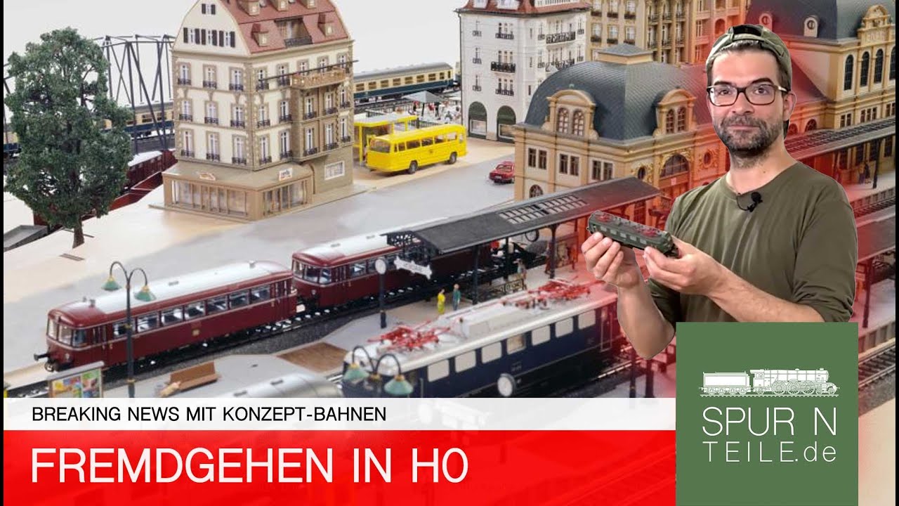 Spur H0: Konzept-Bahnen Anlagenbausätze gibt es auch in H0 ;)