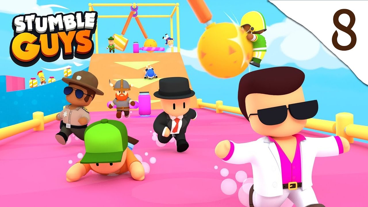 Los Ruvideos - Stumble Guys Episodio 08: M&aacute;s ruletas al inicio, Egipto incluido