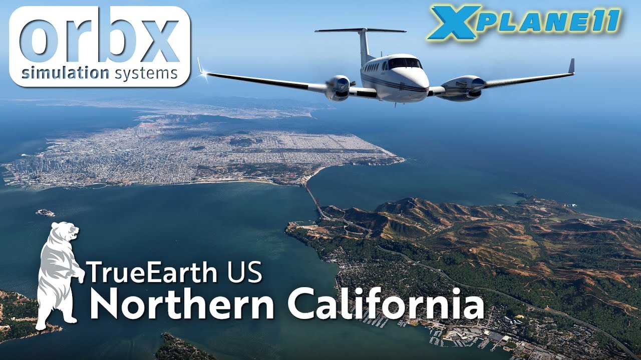 Orbx TrueEarth US Northern California for X-plane 11