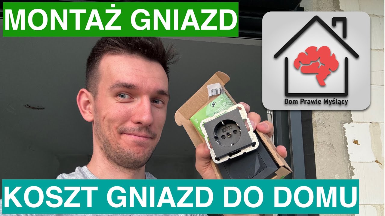 Jak zamontować gniazda samemu? Ile kosztują gniazda do domu? Gniazdo Gira E2 oraz Loxone
