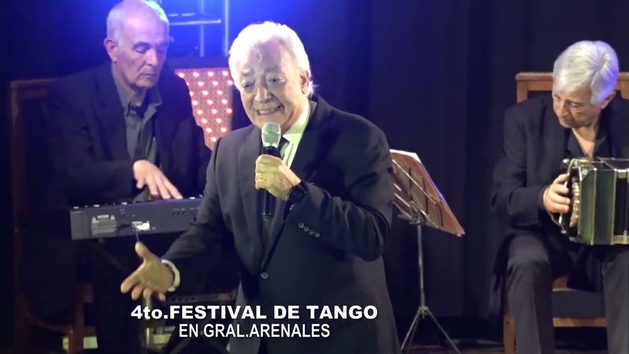 EXCELENTE ACTUACIÓN DE GUILLERMO GALVÉ EN EL 4to FESTIVAL DE TANGO EN GRAL.ARENALES