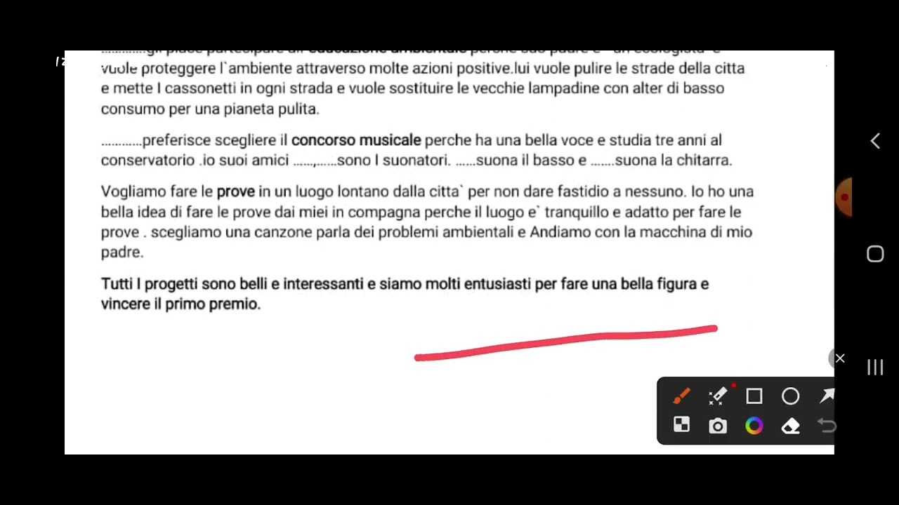 تلخيص سؤال tema التيما #ثانوية_عامة  #كتابة_الموضوع_الانشائي #مراجعة_نهائية_ايطالي #ليله_الامتحان