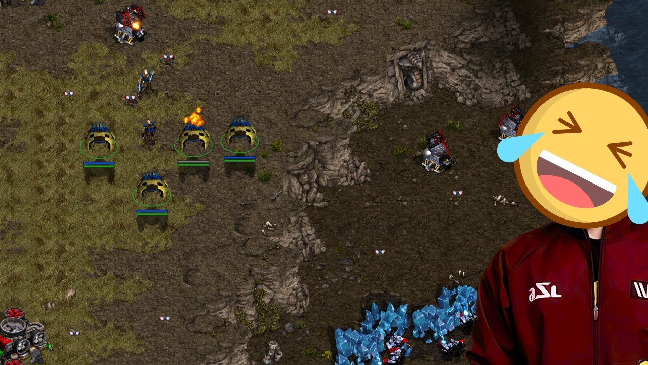 Bisu LAUGHS at your puny Turrets.