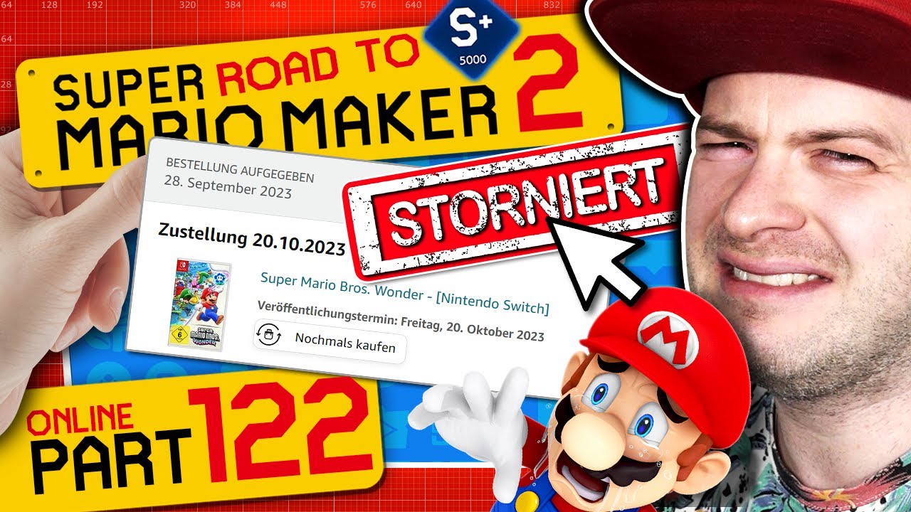 SUPER MARIO MAKER 2 Online 👷 #122: Muss ich Super Mario Bros. Wonder stornieren?