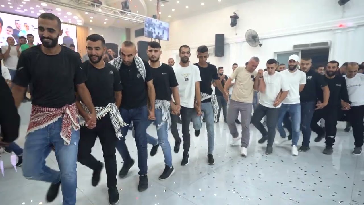 دبكة شباب قلقيلية _مع الفنانين عاصم الجيوسي ونزيه العلاري _سهرة عماد صبح 2023