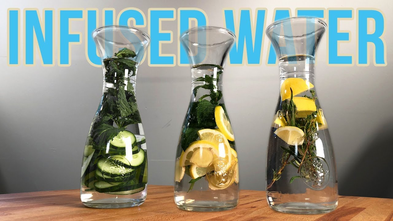 Infused Water und Vitamin Wasser selber machen
