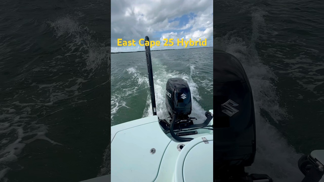 Давайте поговорим о гибридных лодках на примере East Capes 25 Hybrid.