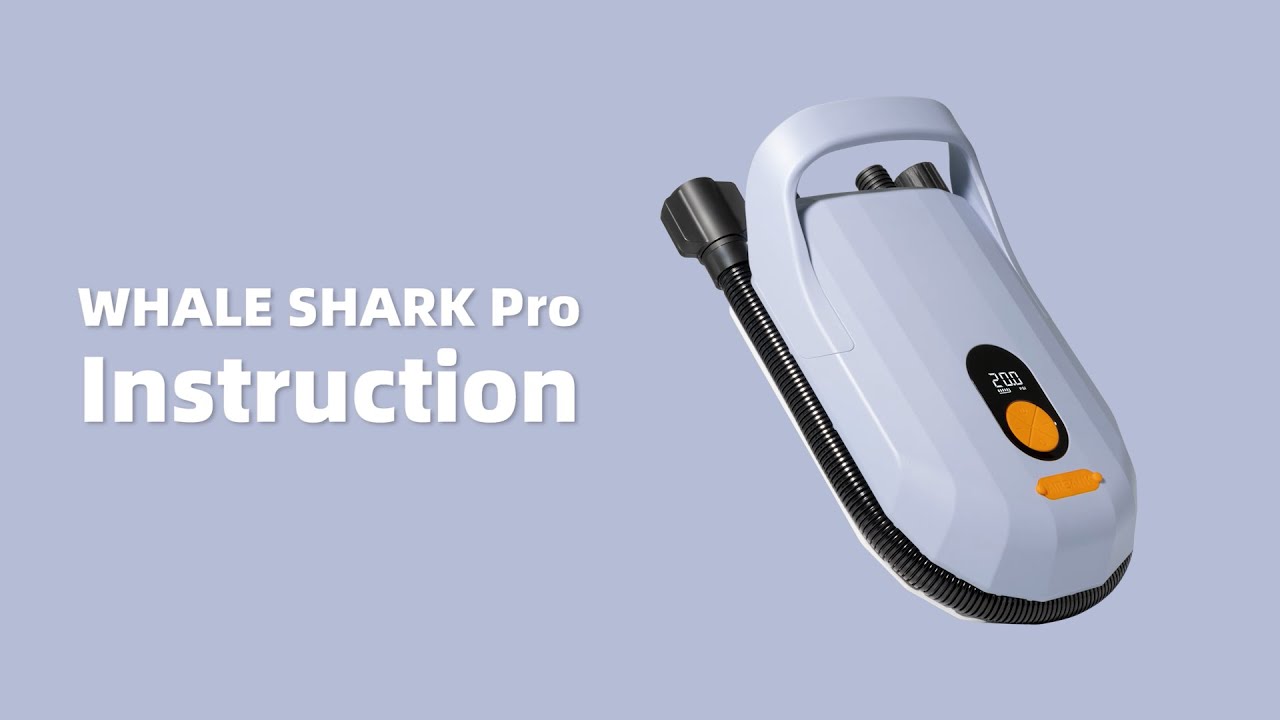 Airbank  Whale Shark D6 Pro Rechargeable SUP Pump Instructions
