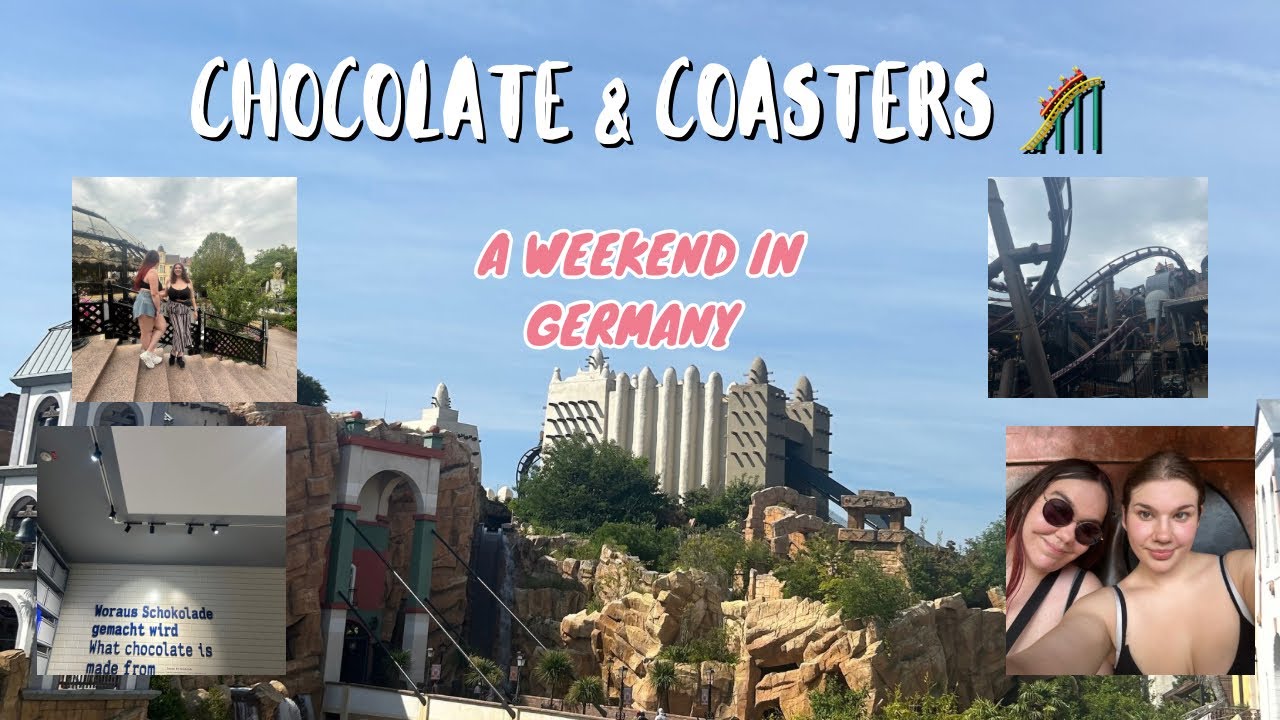 Exploring Cologne and Screaming on Rollercoasters 🎢 | Trip to Germany 🇩🇪 | Vlog #4
