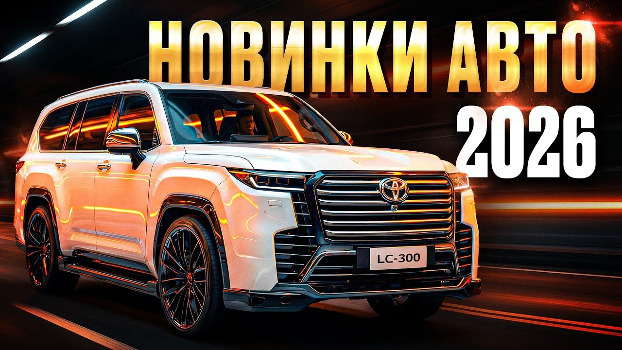 НОВИНКИ автопрома 2026, которые ПОРАЗЯТ каждого! / 3 самые ОЖИДАЕМЫЕ модели!