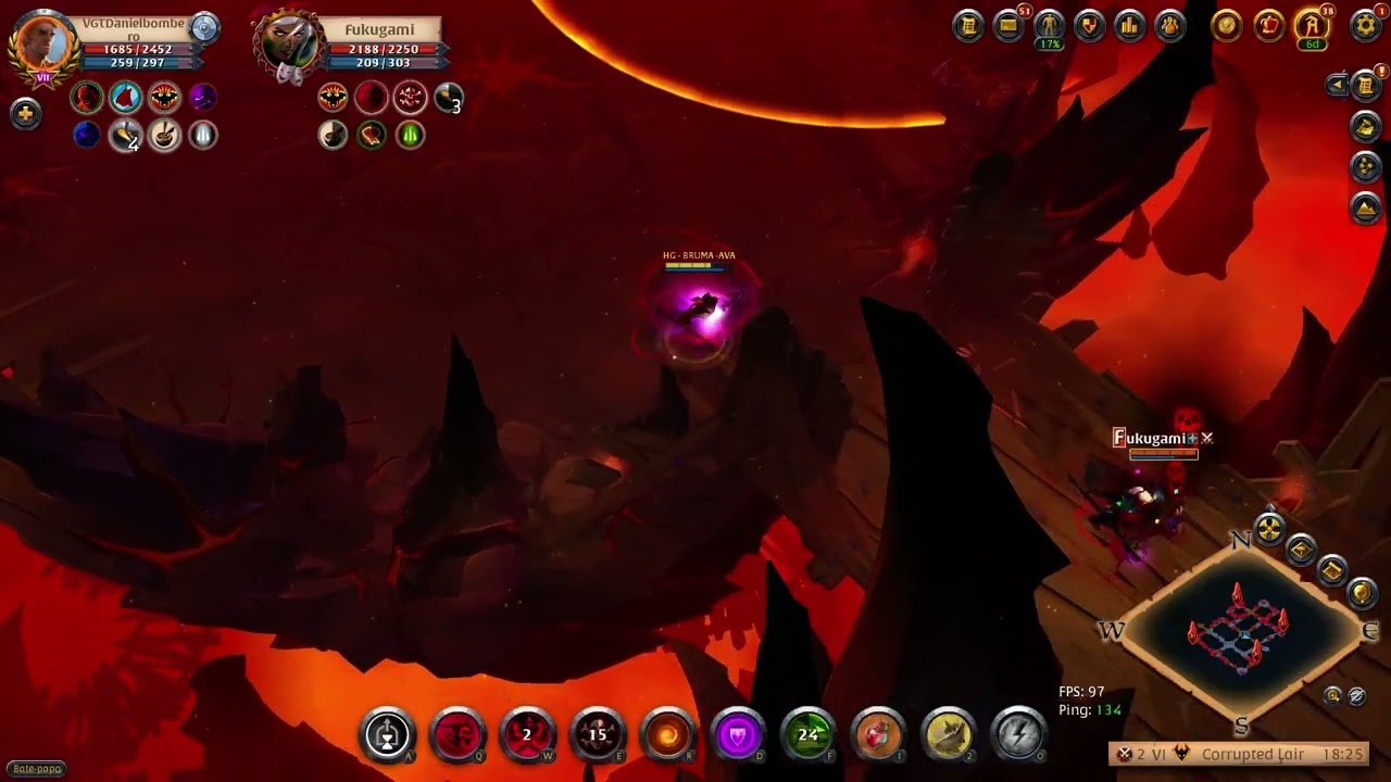 corrupted lair dungeon - DG CORROMPIDA ALBION ONLINE PVP