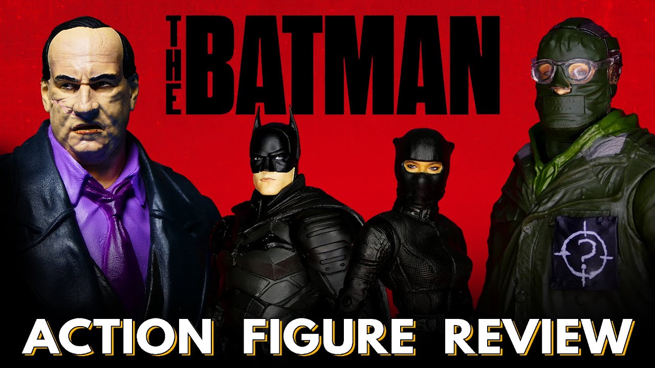 McFarlane Toys DC Multiverse The Batman Catwoman Penguin and Riddler