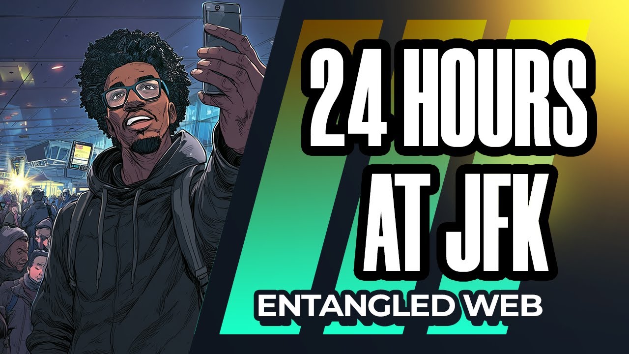 24 HOURS AT JFK AIRPORT | Is it advisable to inform people about your travel arrangements? #story