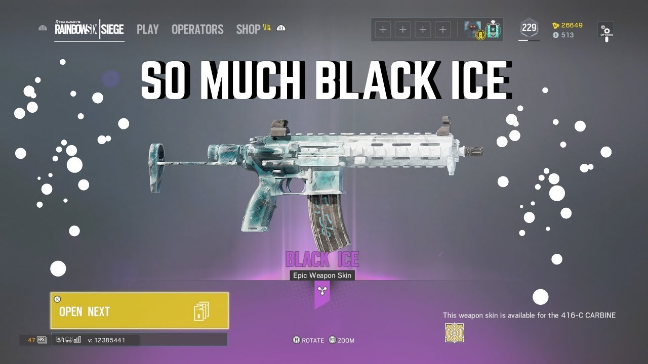 Most Black Ice In One Alpha Pack Opening Ever?!? | Rainbow Six Siege