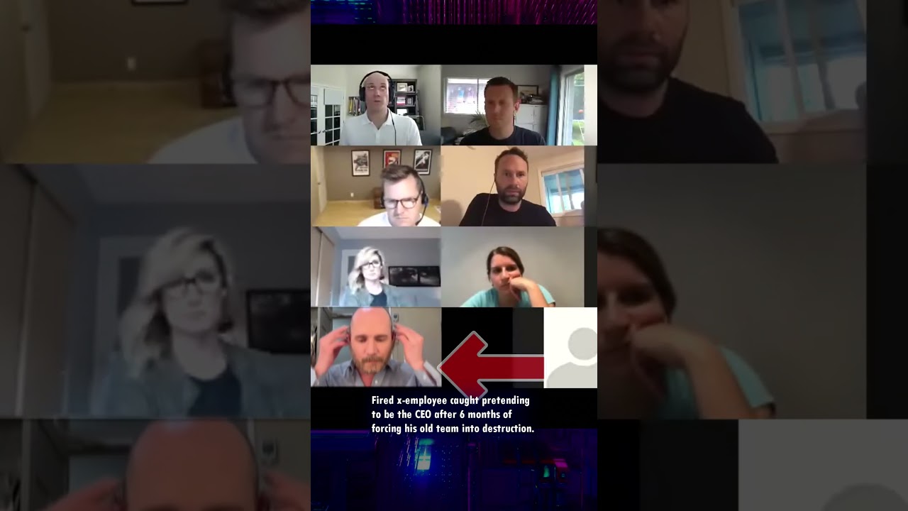 Zoom meeting disaster - Fired employee caught impersonating the CEO