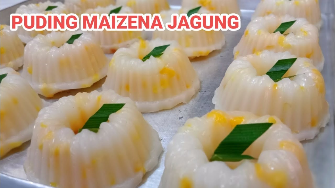 KUE TERMUDAH CUMA DI REBUS AJA || PUDING MAIZENA JAGUNG