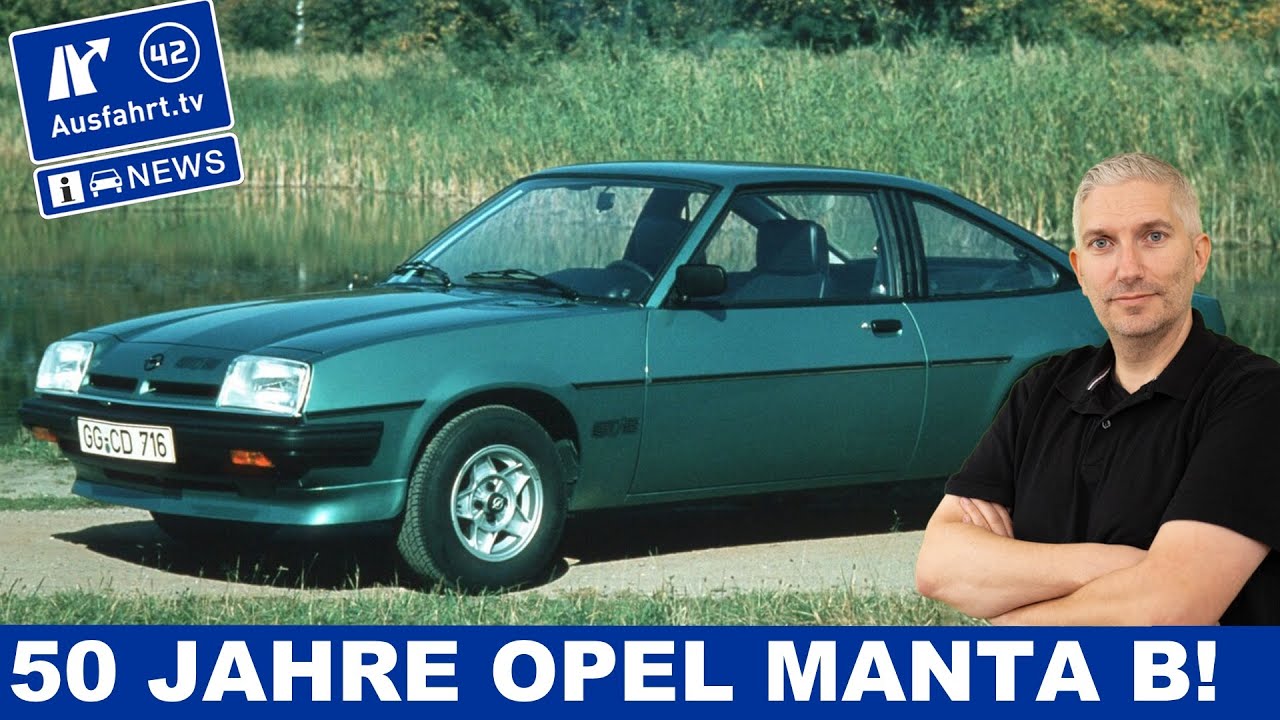 50 Jahre Opel Manta B - Ausfahrt TV Classic Sunday