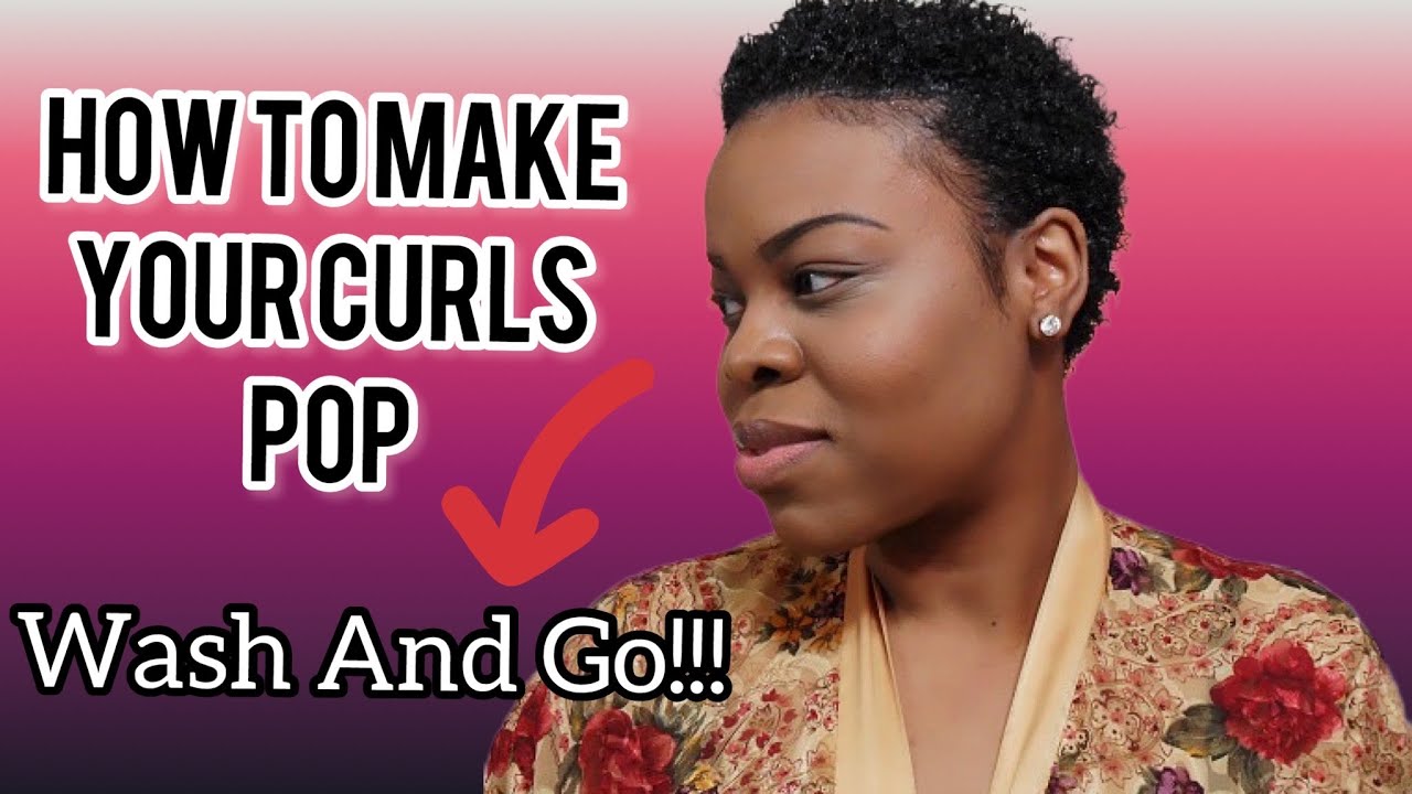 Wash, Style and Go TWA using Eco Styler Gel - SimplYounique