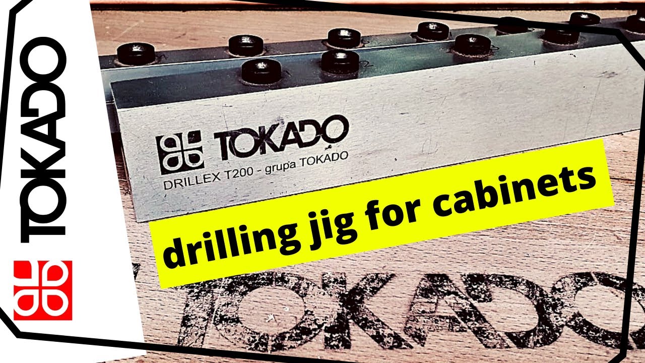 Drilling jig for confirmat skrew Drillex T200. how to make cabinets in easy way ?