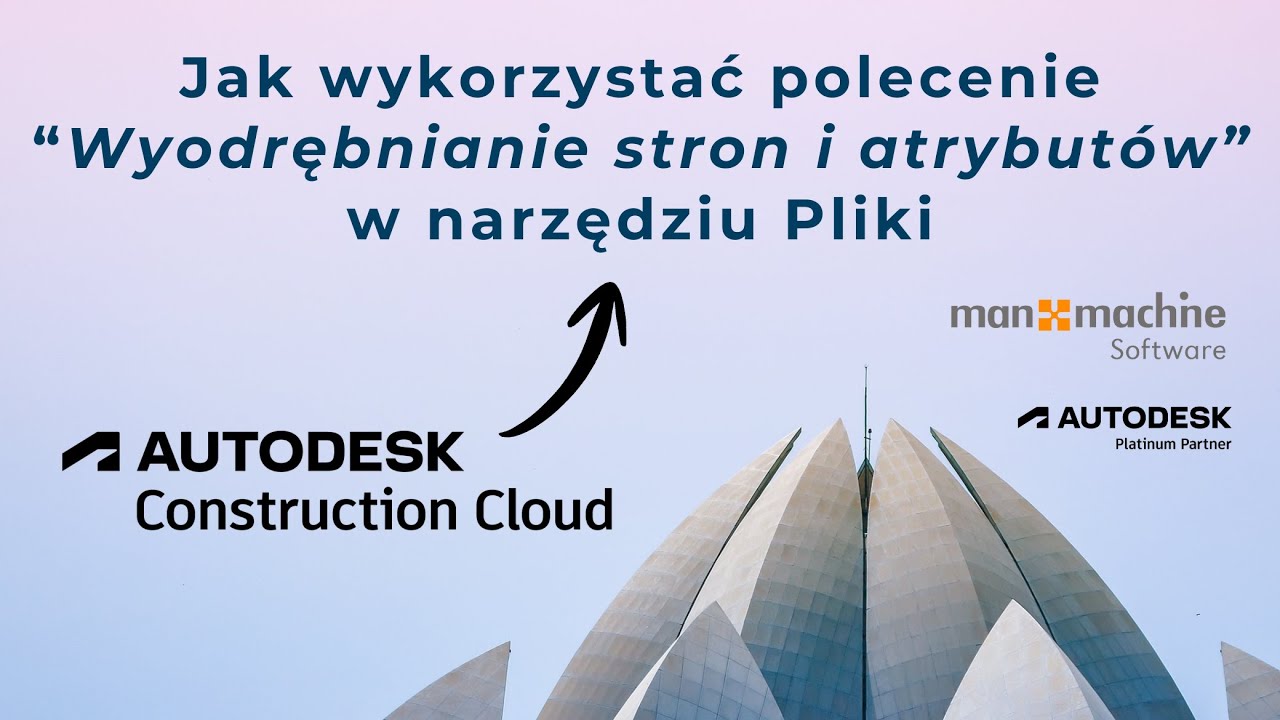 ACC – Jak wykorzystać polecenie „Wyodrębnianie stron i atrybutów” w narzędziu Pliki