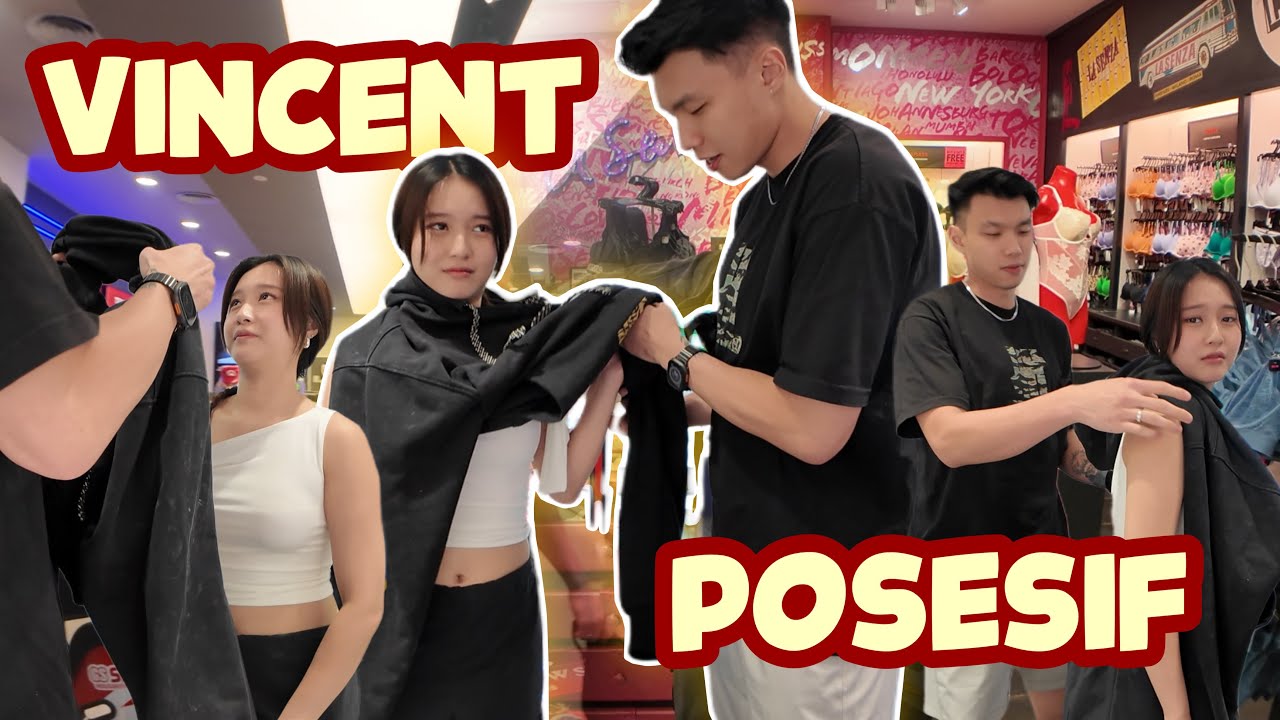 VINCENT BUKA BAJU VIOR DI MALL?!! ABIS ITU DIBELIIN 👙 BARU‼️😍💖
