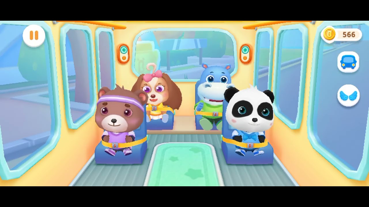 Cartoon Game !!! Cartoon Bus Game !!! Baby BUS !!  Cartoon Game !! New Update#11
