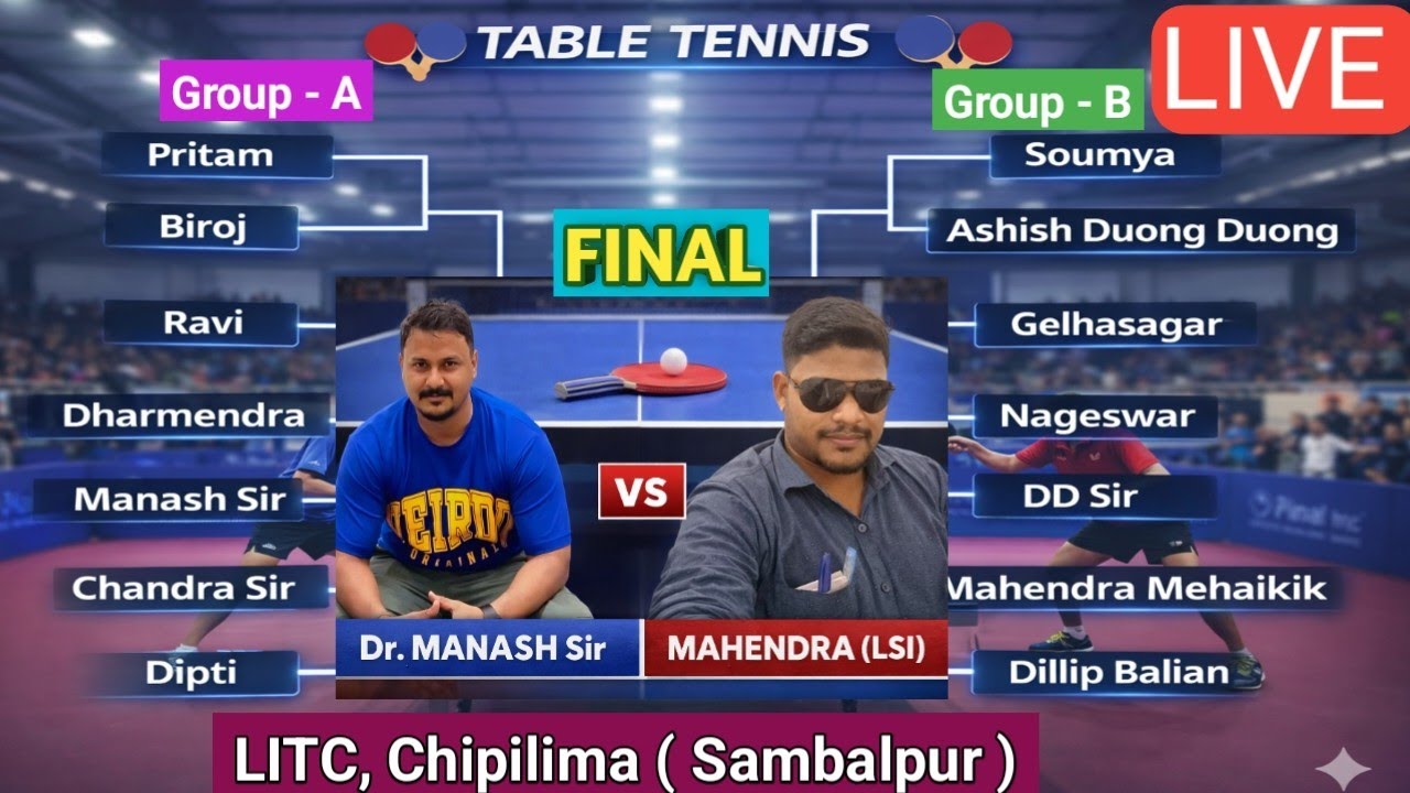 Table tennis 🏓 final match #sports ||Mix MAHENDRA TECH. is live!
