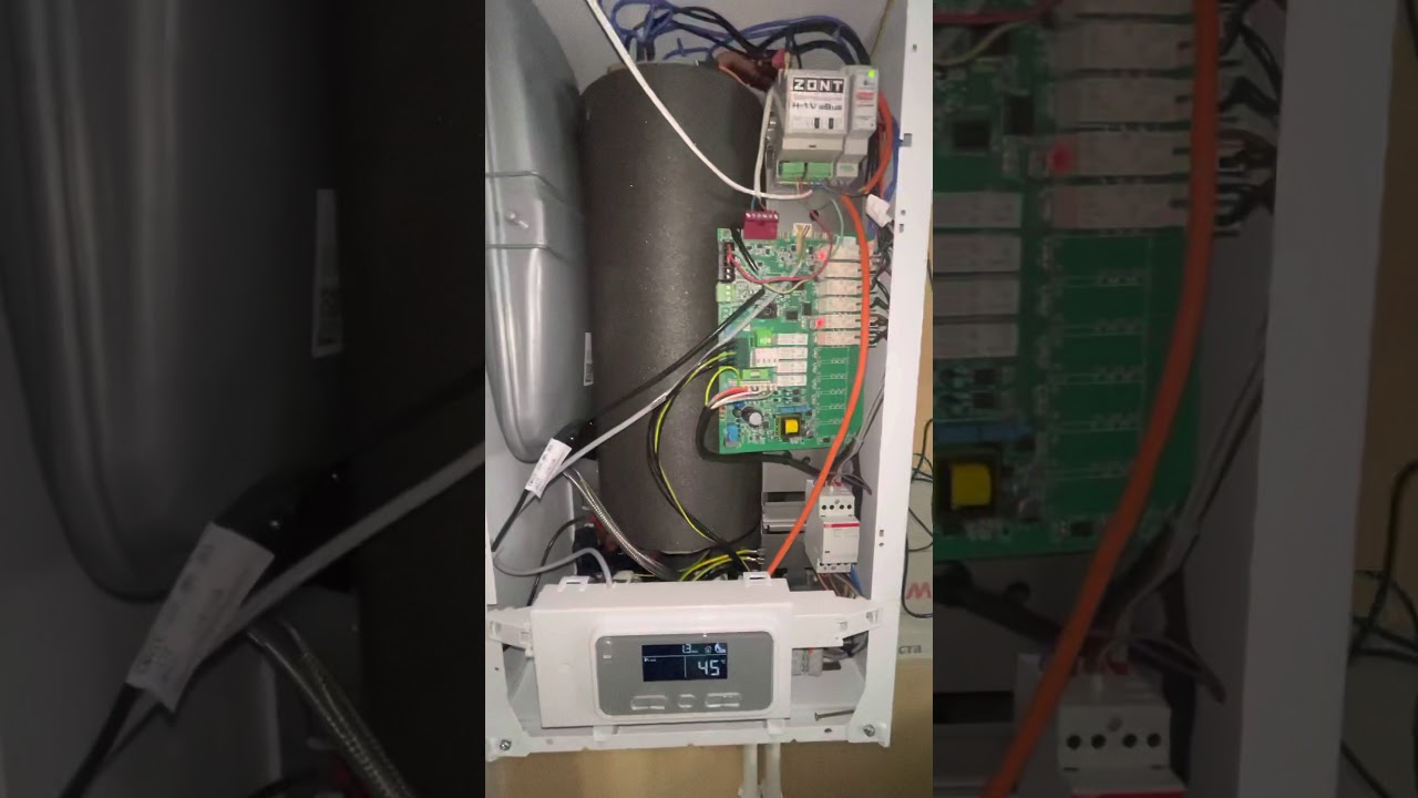 ZONT H1-V eBus с котлом proterm ray 12 кВт своими руками #ZONT H1-V eBus #proterm